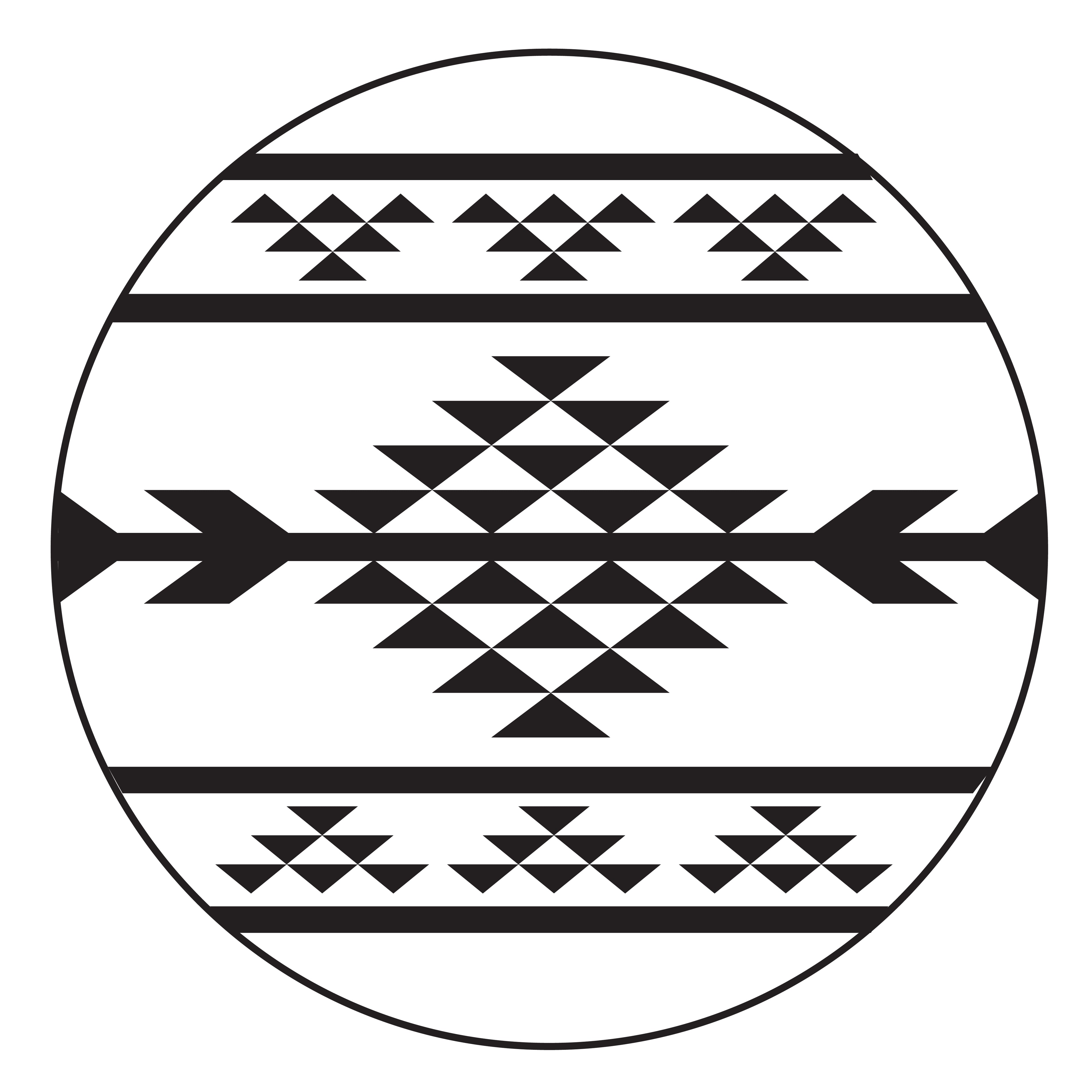 High-Absorbent Coaster with Sadu Design (3.5")